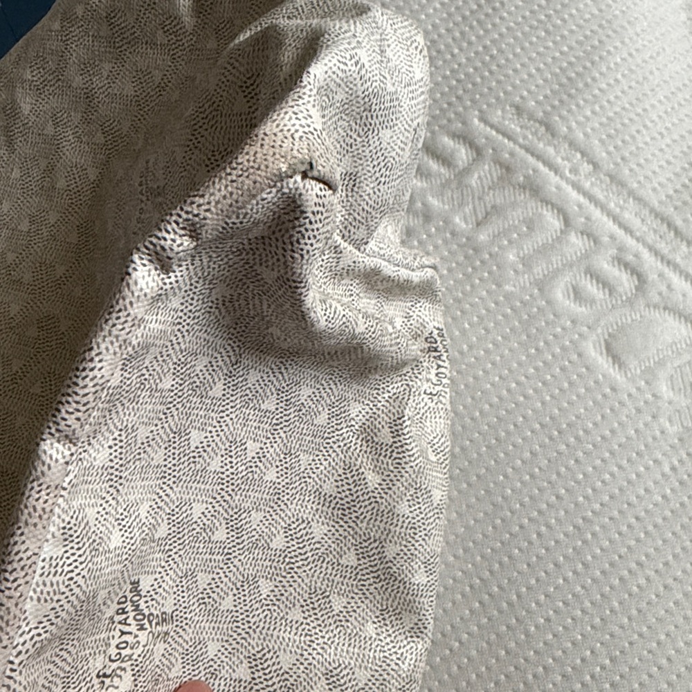Goyard S Louis White Tote Bag - Picture 12 of 15